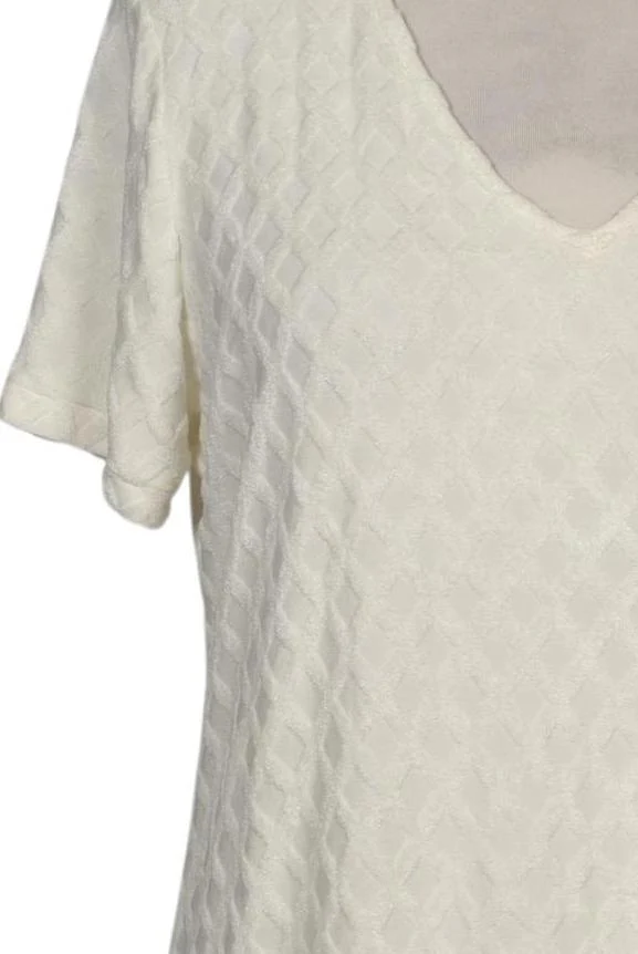Cream Damen Kleid - Image 3