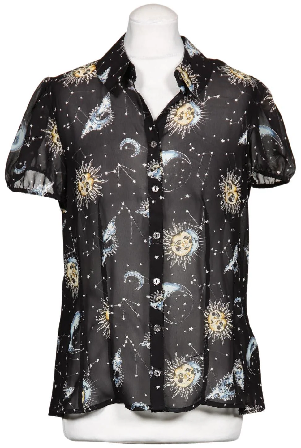 Hell Bunny Damen Bluse