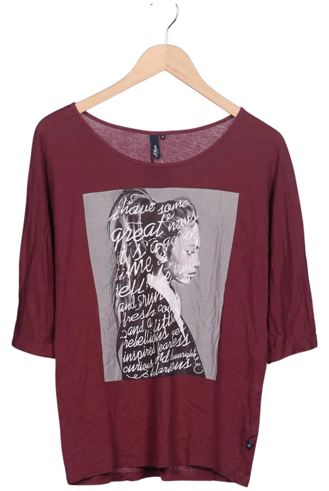 s.Oliver Damen Langarmshirt