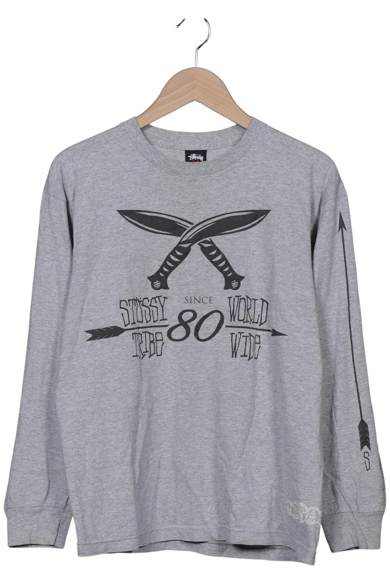 Stüssy Herren Langarmshirt