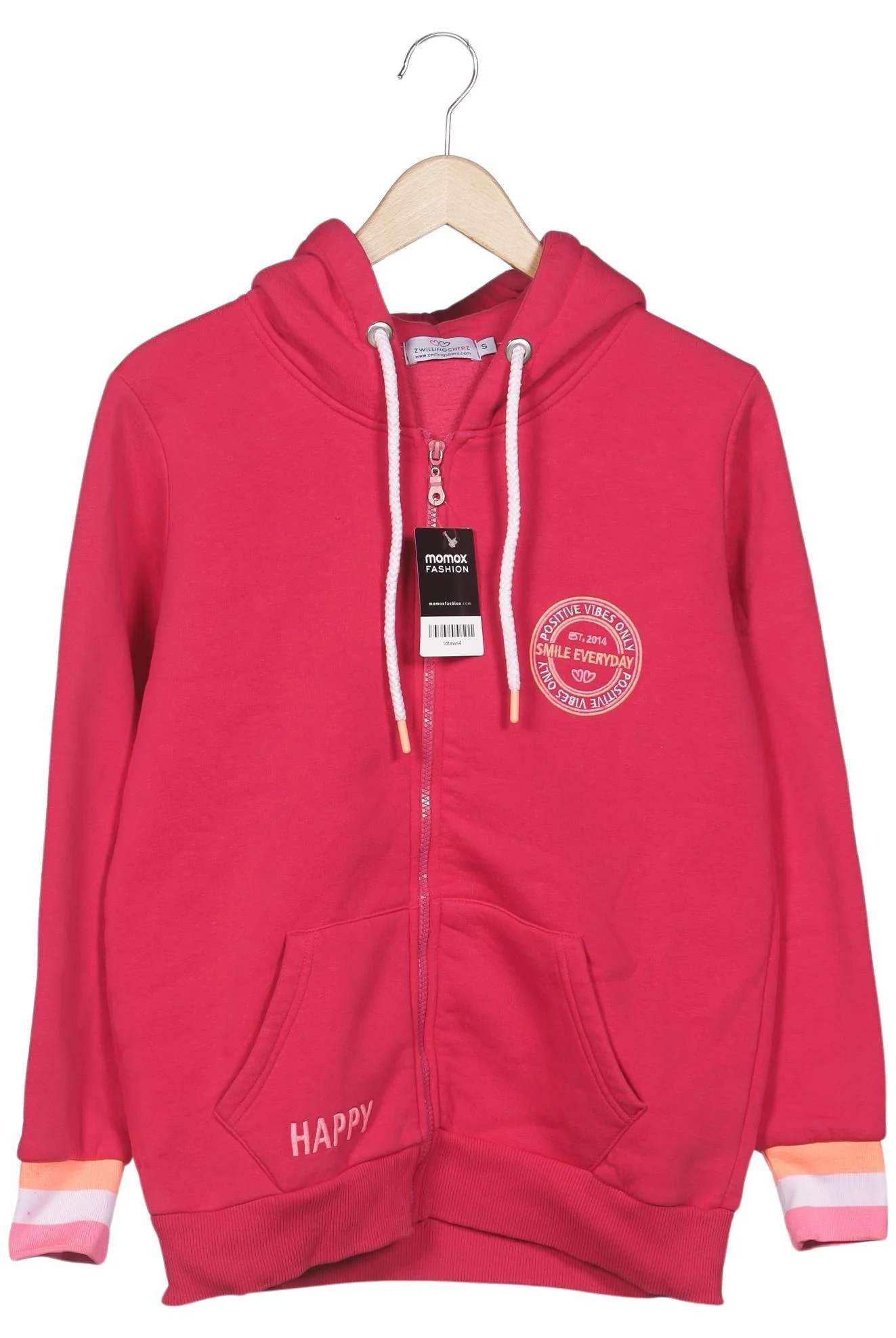 Zwillingsherz Damen Kapuzenpullover